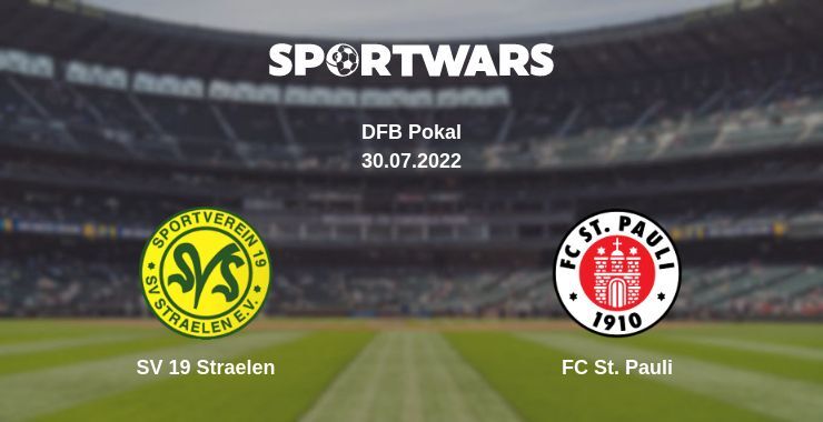 SV 19 Straelen — FC St. Pauli watch online for free 30.07.2022