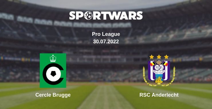 Cercle Brugge — RSC Anderlecht watch online for free 30.07.2022