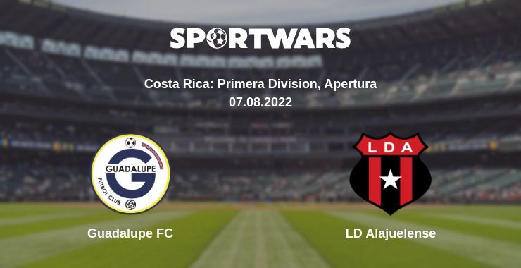 Guadalupe FC — LD Alajuelense watch online for free 07.08.2022