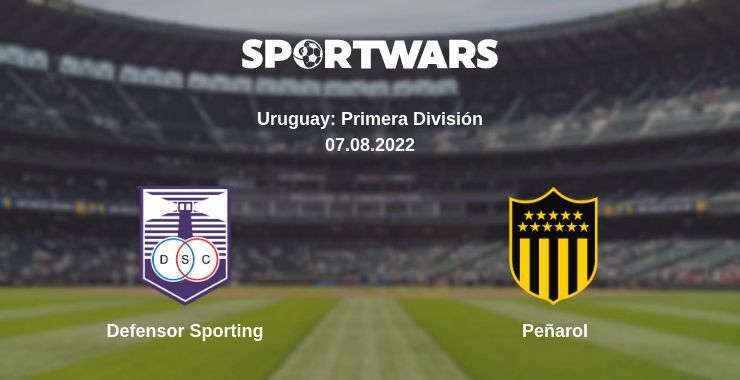 Defensor Sporting — Peñarol watch online for free 07.08.2022