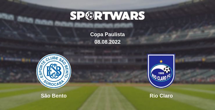 São Bento — Rio Claro watch online for free 08.08.2022