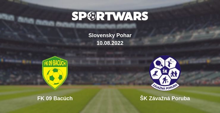 FK 09 Bacúch — ŠK Závažná Poruba watch online for free 10.08.2022