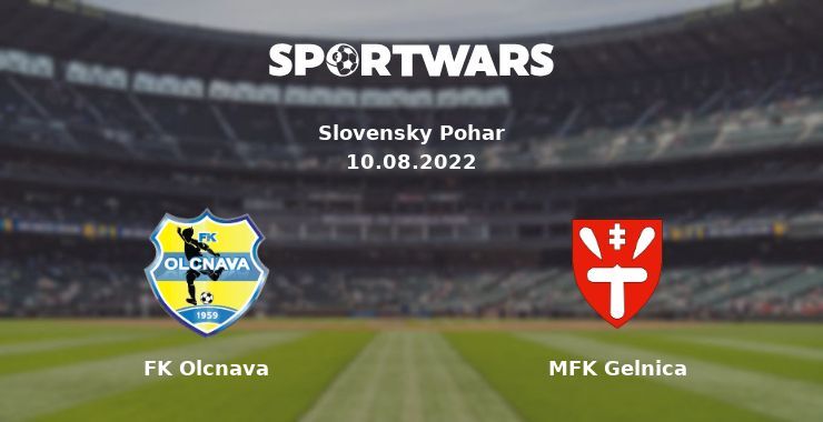 FK Olcnava — MFK Gelnica watch online for free 10.08.2022