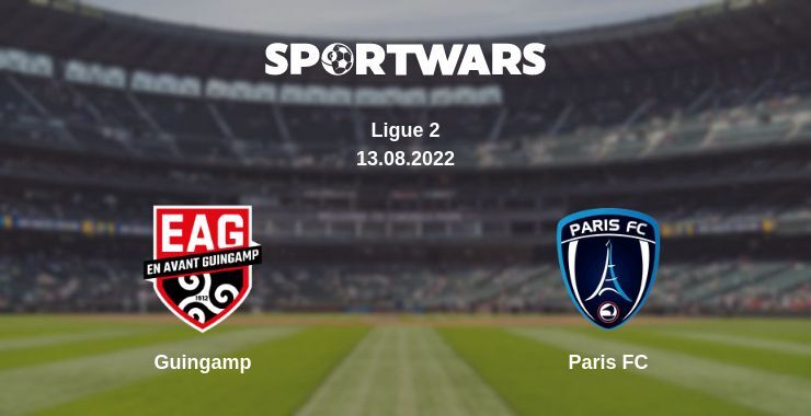 Guingamp — Paris FC watch online for free 13.08.2022