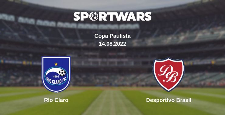 Rio Claro — Desportivo Brasil watch online for free 14.08.2022