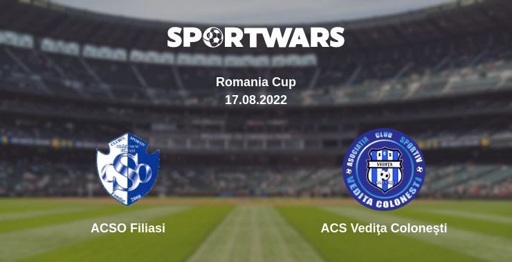 ACSO Filiasi — ACS Vediţa Coloneşti watch online for free 17.08.2022