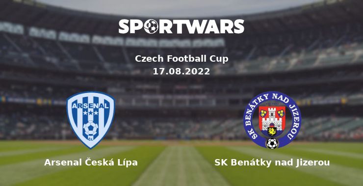 Arsenal Česká Lípa — SK Benátky nad Jizerou watch online for free 17.08.2022