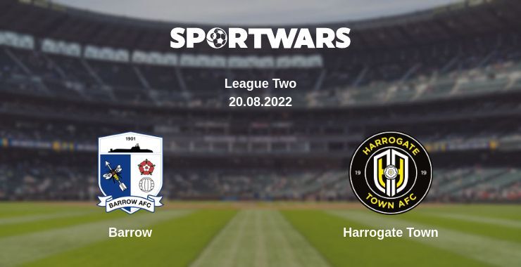 Barrow — Harrogate Town watch online for free 20.08.2022