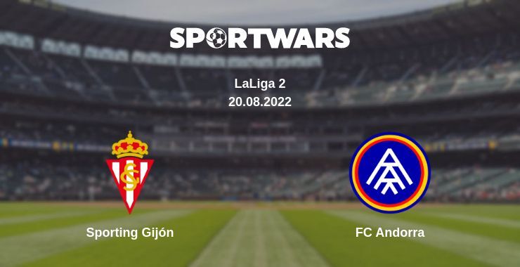 Sporting Gijón — FC Andorra watch online for free 20.08.2022