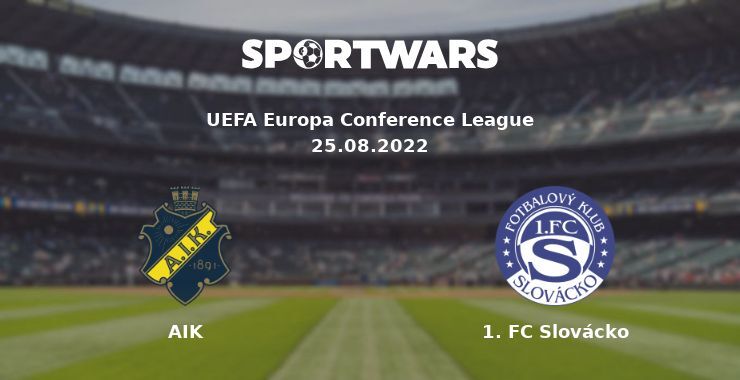 AIK — 1. FC Slovácko watch online for free 25.08.2022