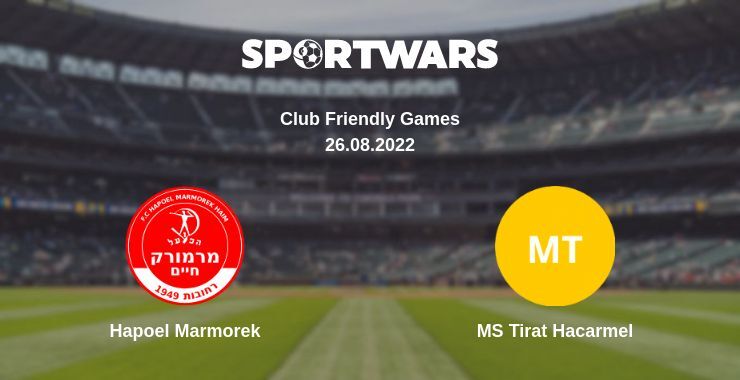 Hapoel Marmorek — MS Tirat Hacarmel watch online for free 26.08.2022