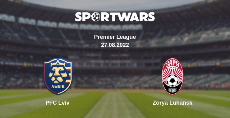 PFC Lviv — Zorya Luhansk watch online for free 27.08.2022