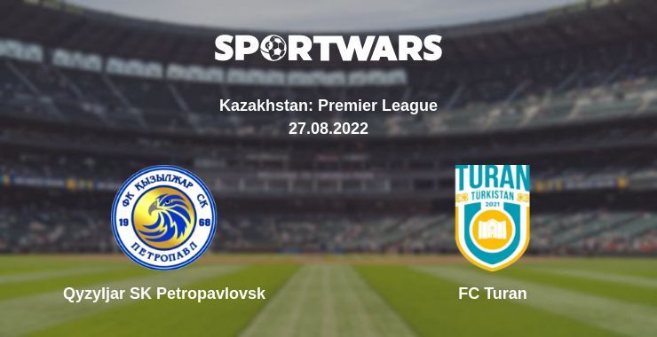 Qyzyljar SK Petropavlovsk — FC Turan watch online for free 27.08.2022