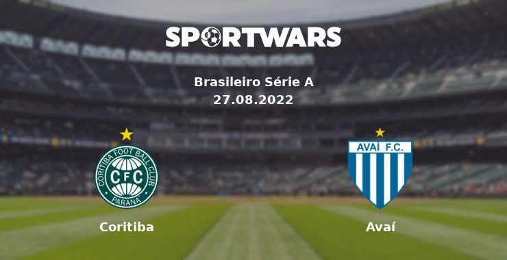 Coritiba — Avaí watch online for free 27.08.2022