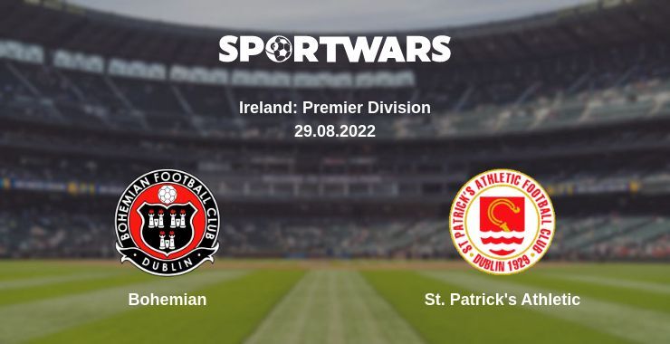 Bohemian — St. Patrick's Athletic watch online for free 29.08.2022