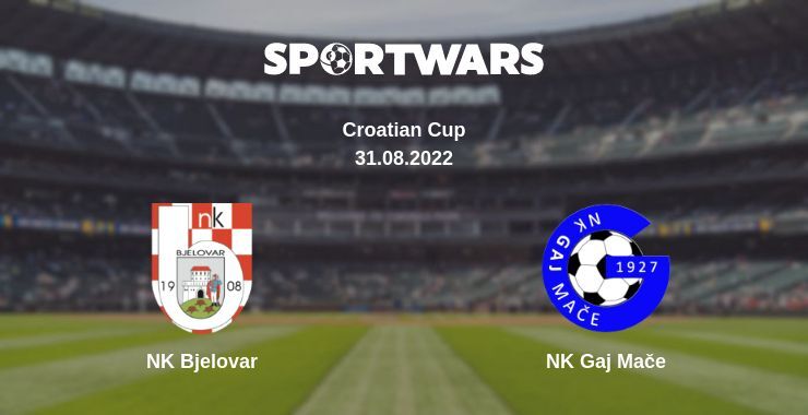 NK Bjelovar — NK Gaj Mače watch online for free 31.08.2022