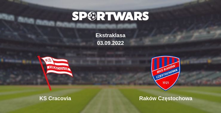 KS Cracovia — Raków Częstochowa watch online for free 03.09.2022