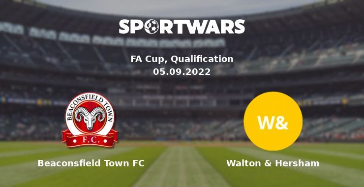 Beaconsfield Town FC — Walton & Hersham watch online for free 05.09.2022