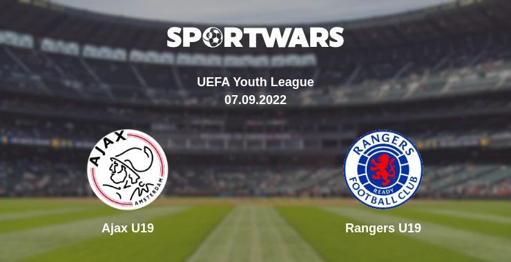 Ajax U19 — Rangers U19 watch online for free 07.09.2022