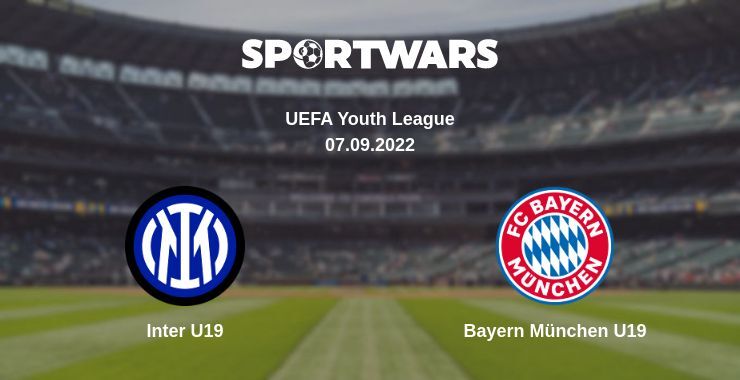 Inter U19 — Bayern München U19 watch online for free 07.09.2022