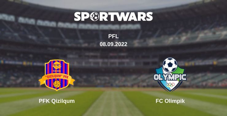 PFK Qizilqum — FC Olimpik watch online for free 08.09.2022