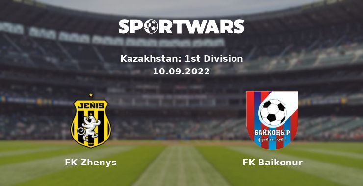 FK Zhenys — FK Baikonur watch online for free 10.09.2022