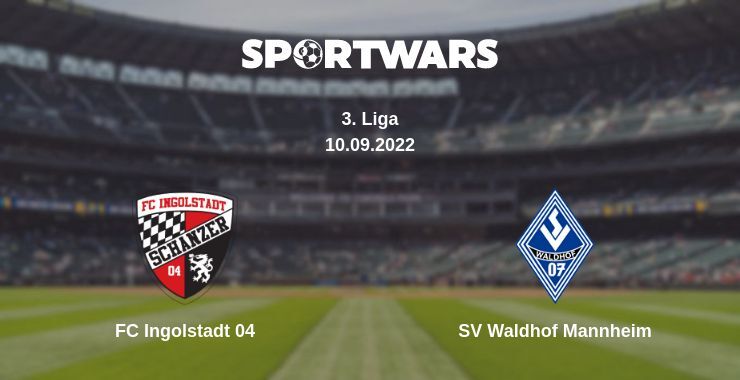 FC Ingolstadt 04 — SV Waldhof Mannheim watch online for free 10.09.2022