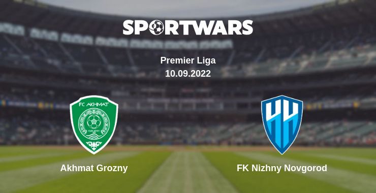 Akhmat Grozny — FK Nizhny Novgorod, where to watch online broadcast