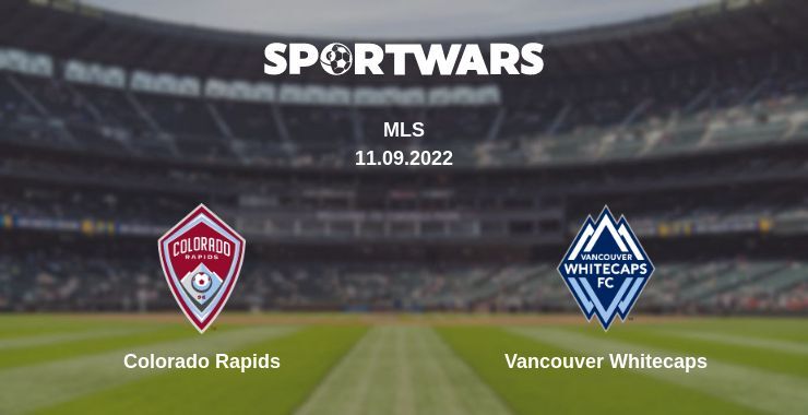 Colorado Rapids — Vancouver Whitecaps watch online for free 11.09.2022