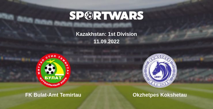 FK Bulat-Amt Temirtau — Okzhetpes Kokshetau watch online for free 11.09.2022