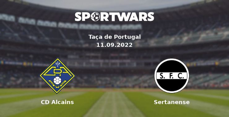 CD Alcains — Sertanense watch online for free 11.09.2022