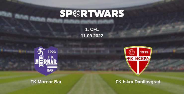 FK Mornar Bar — FK Iskra Danilovgrad watch online for free 11.09.2022