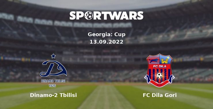 Dinamo-2 Tbilisi — FC Dila Gori watch online for free 13.09.2022