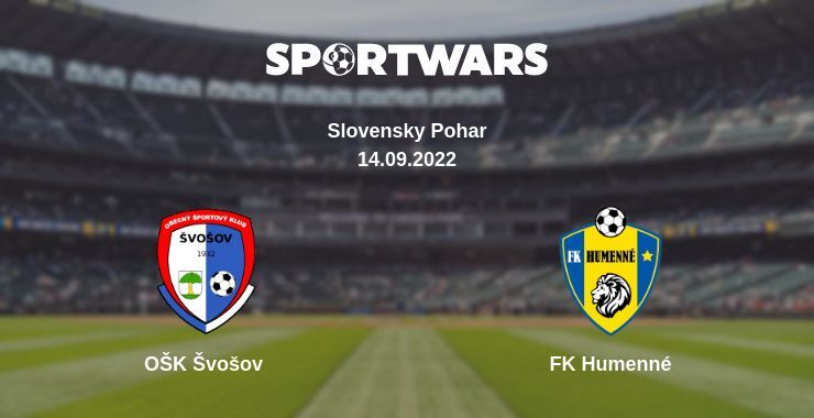 OŠK Švošov — FK Humenné watch online for free 14.09.2022