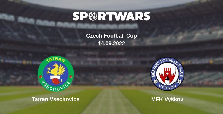 Tatran Vsechovice — MFK Vyškov watch online for free 14.09.2022