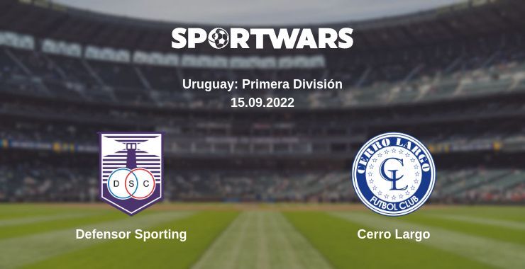 Defensor Sporting — Cerro Largo watch online for free 15.09.2022