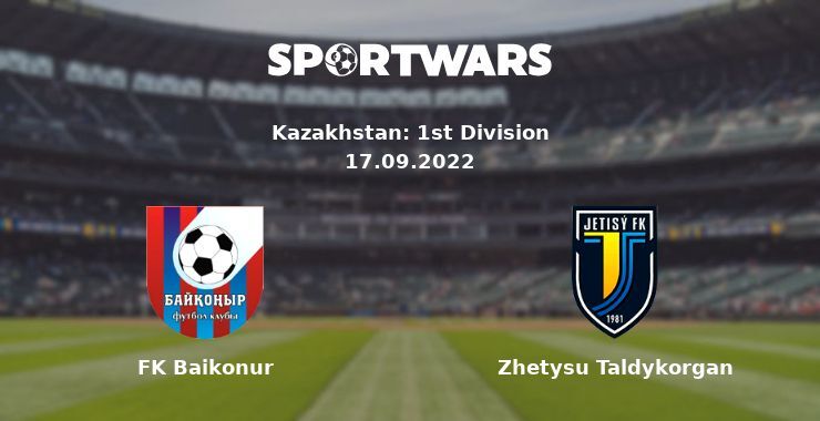 FK Baikonur — Zhetysu Taldykorgan watch online for free 17.09.2022