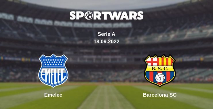 Emelec — Barcelona SC watch online for free 18.09.2022