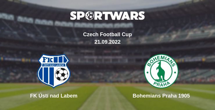 FK Ústí nad Labem — Bohemians Praha 1905 watch online for free 21.09.2022