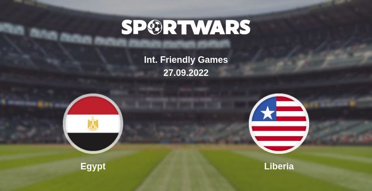 Egypt — Liberia watch online for free 27.09.2022