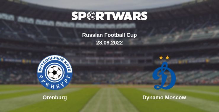 Orenburg — Dynamo Moscow watch online for free 28.09.2022