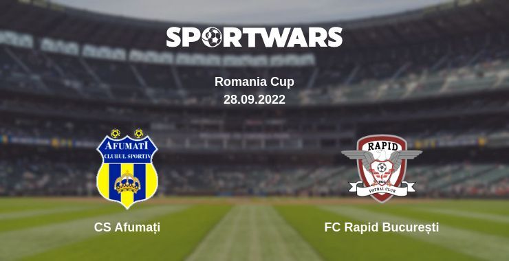 CS Afumați — FC Rapid București watch online for free 28.09.2022