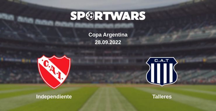 Independiente — Talleres watch online for free 28.09.2022