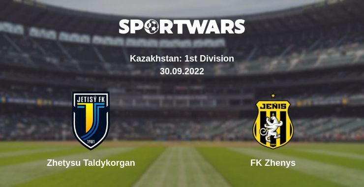 Zhetysu Taldykorgan — FK Zhenys watch online for free 30.09.2022