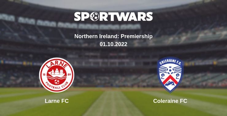 Larne FC — Coleraine FC watch online for free 01.10.2022