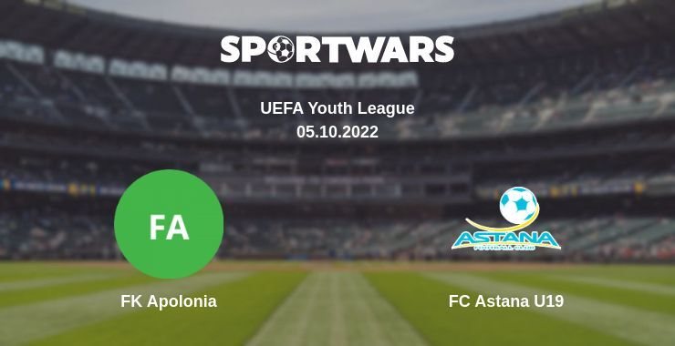 FK Apolonia — FC Astana U19 watch online for free 05.10.2022