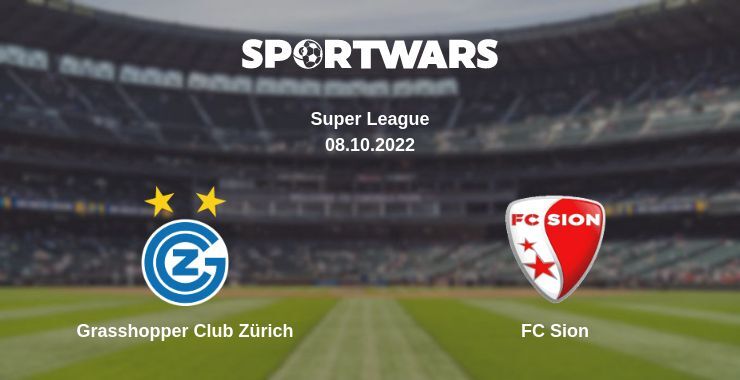 Grasshopper Club Zürich — FC Sion watch online for free 08.10.2022