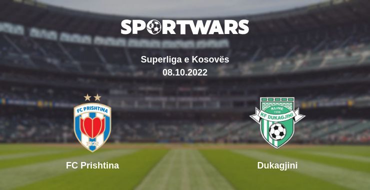 FC Prishtina — Dukagjini watch online for free 08.10.2022