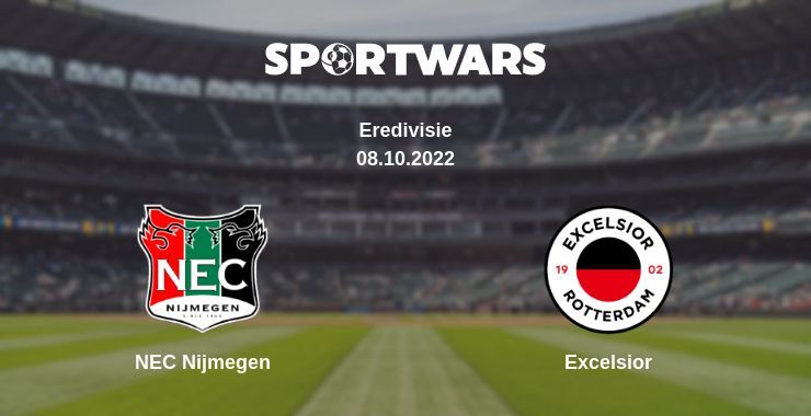 NEC Nijmegen — Excelsior watch online for free 08.10.2022