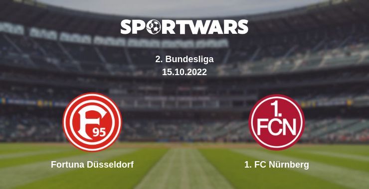 Fortuna Düsseldorf — 1. FC Nürnberg watch online for free 15.10.2022